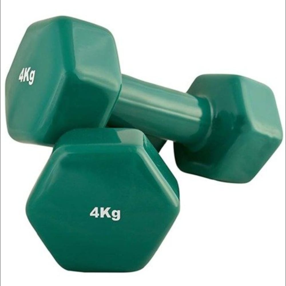 Vinyl  Dumbbells - 4 KG