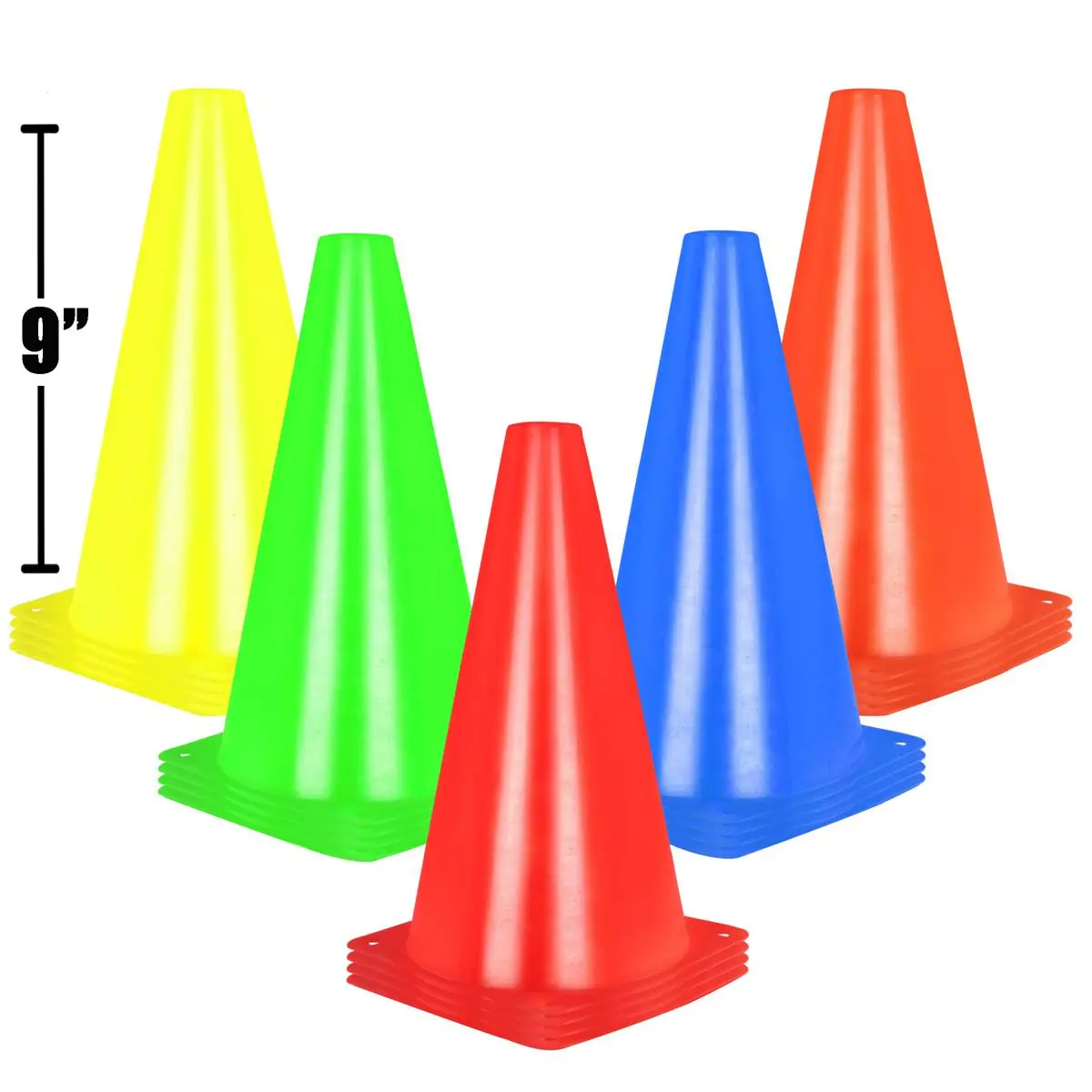 Agility Cones - 9 Inch